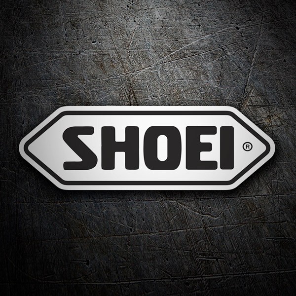 Car & Motorbike Stickers: Shoei 4 black