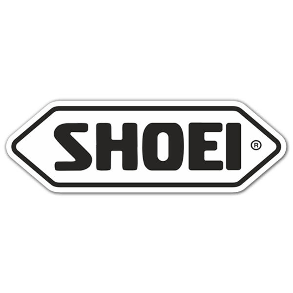 Car & Motorbike Stickers: Shoei 4 black