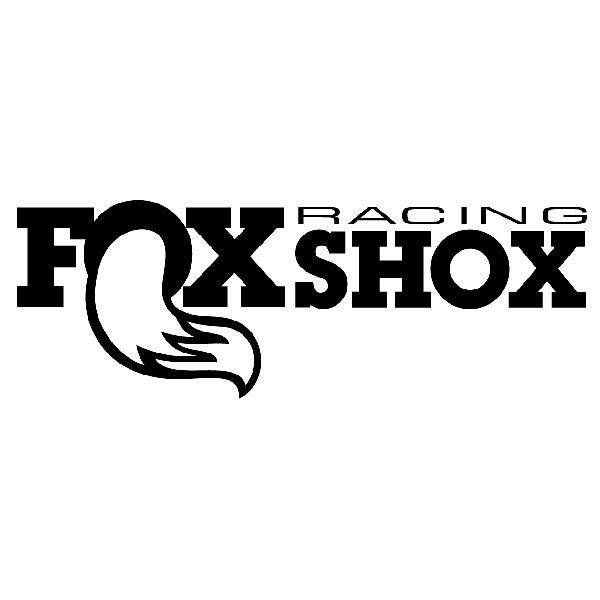 Car & Motorbike Stickers: Fox Shox Racing