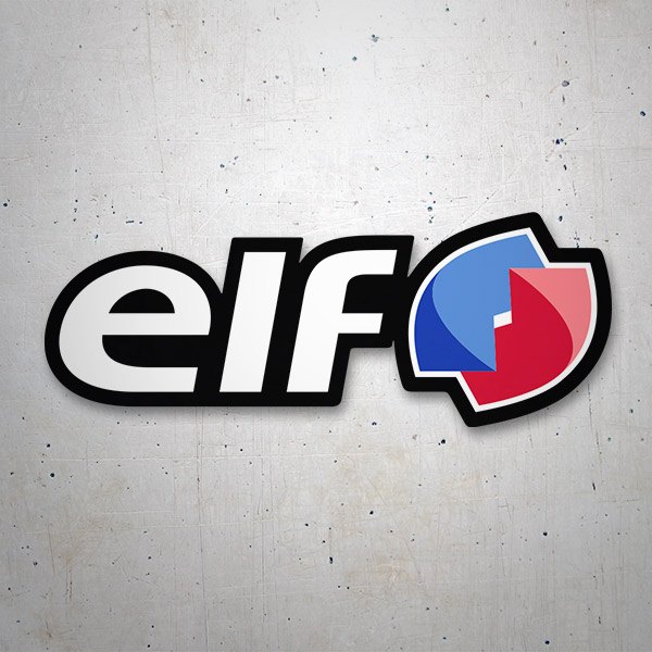 Car & Motorbike Stickers: Number 5 ELF