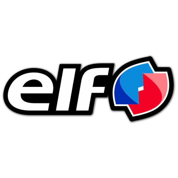 Car & Motorbike Stickers: Number 5 ELF