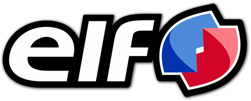 Car & Motorbike Stickers: Number 5 ELF