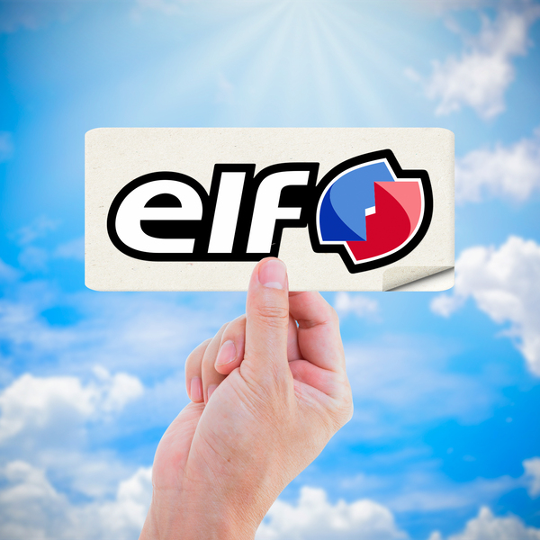 Car & Motorbike Stickers: Number 5 ELF