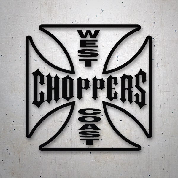 Car & Motorbike Stickers: West Coast Choppers