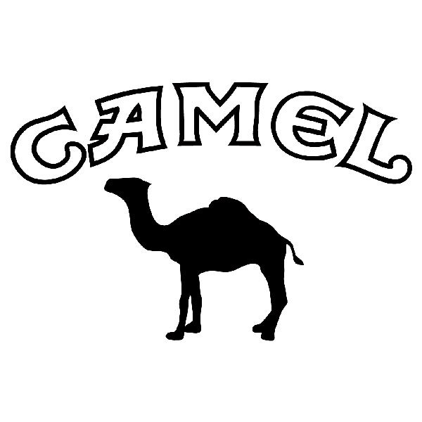 Car & Motorbike Stickers: Camel