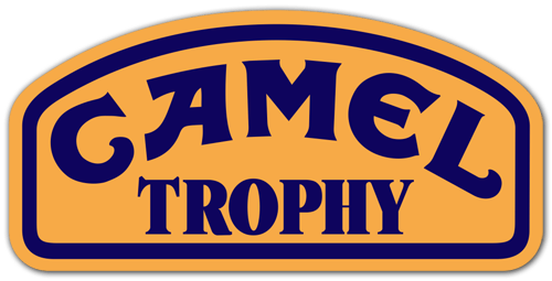Car & Motorbike Stickers: Camel Trophy Rally Retro