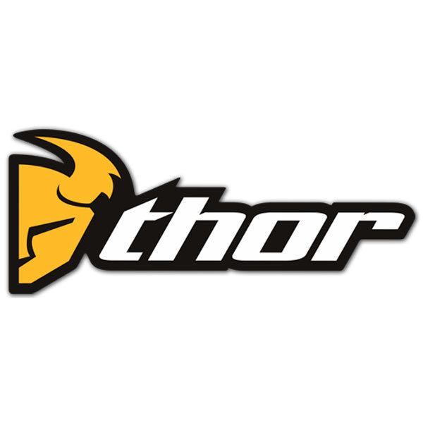 Car & Motorbike Stickers: Thor 3 with Warrior Logo
