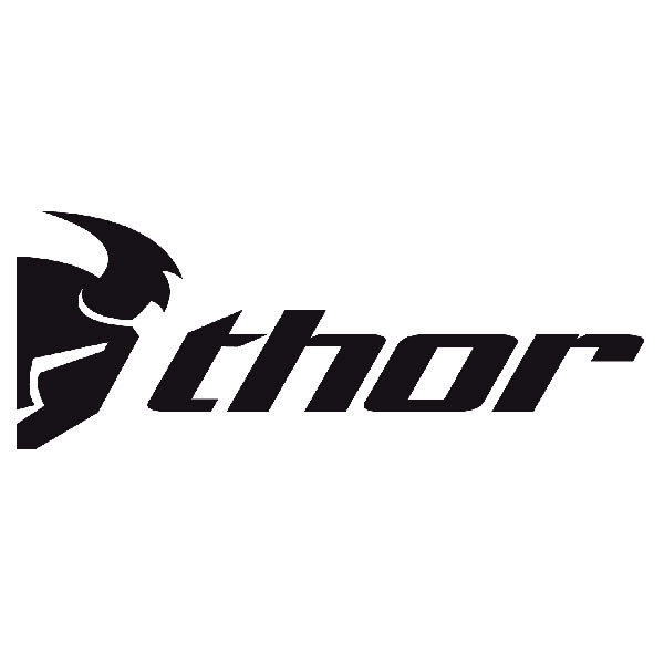 Car & Motorbike Stickers: Thor 4 with Helmet Symbol