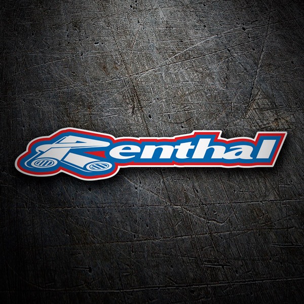 Car & Motorbike Stickers: Renthal Logo