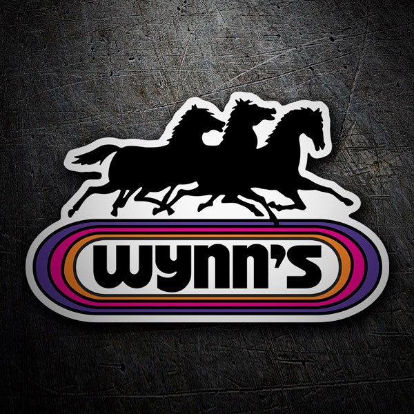 Car & Motorbike Stickers: Wynns