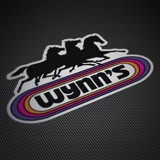 Car & Motorbike Stickers: Wynns Retro Racing 3