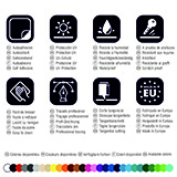 Car & Motorbike Stickers: Rim Stripes Kit for 10mm Wheels 4