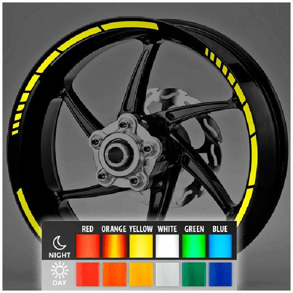 Bike rim sale stickers