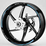 Car & Motorbike Stickers: MotoGP Suzuki Racing rim stripes 2