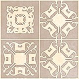 Wall Stickers: Hazelnut Mosaic Tiles 3