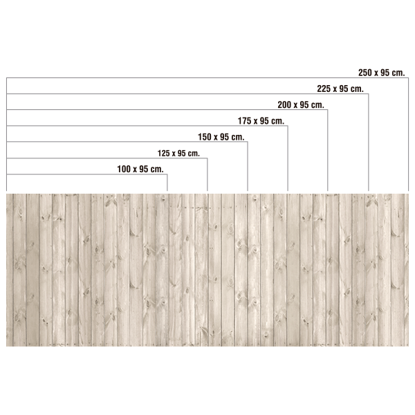 Wall Stickers: Light oak flooring