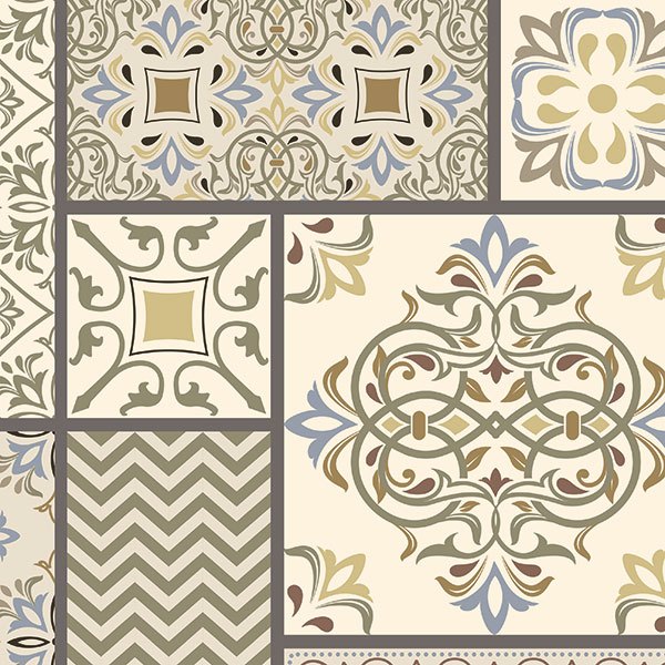 Wall Stickers: Ornamental tiles