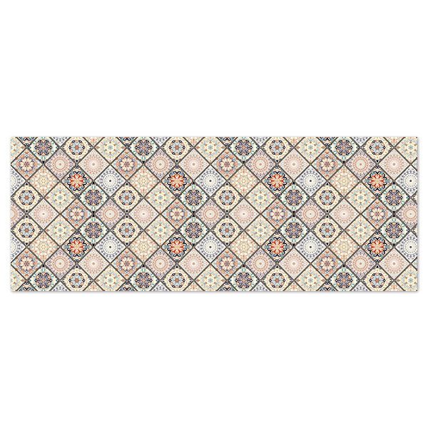 Wall Stickers: Classic tiles in pastel colours