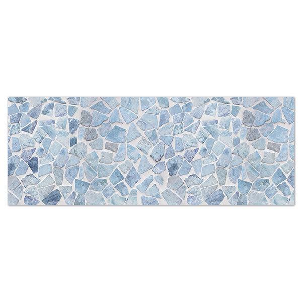 Wall Stickers: Blue stones