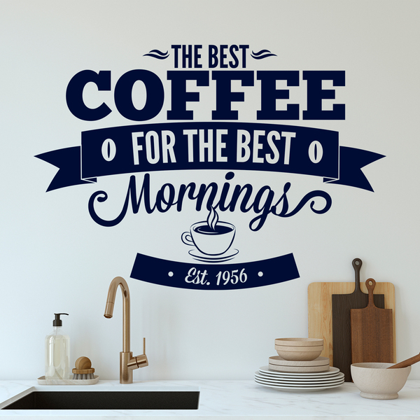 Wall Stickers: The Best Coffee for the Best Mornings