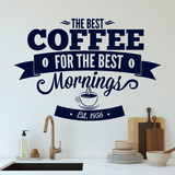 Wall Stickers: The Best Coffee for the Best Mornings 2