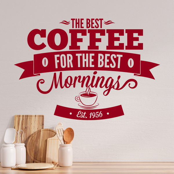 Wall Stickers: The Best Coffee for the Best Mornings