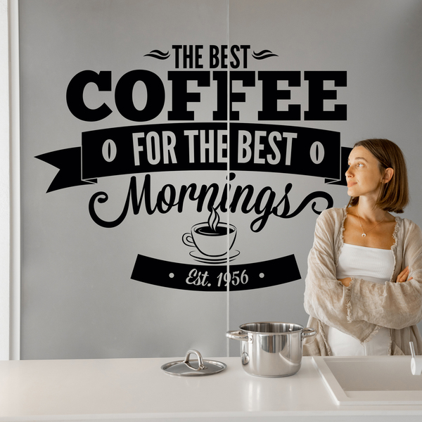 Wall Stickers: The Best Coffee for the Best Mornings