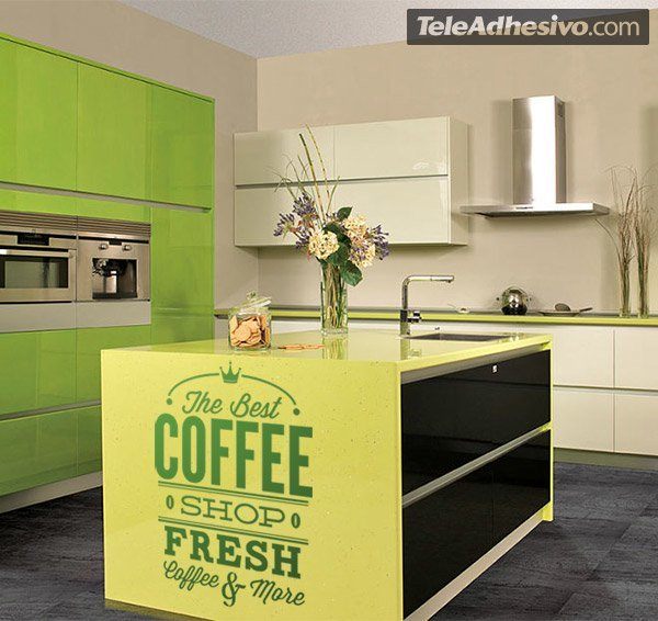 Wall Stickers: The Best Coffee Shop Fresh