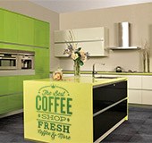 Wall Stickers: The Best Coffee Shop Fresh 4