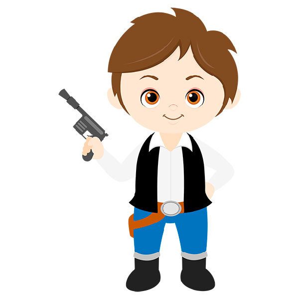 Stickers for Kids: Han Solo