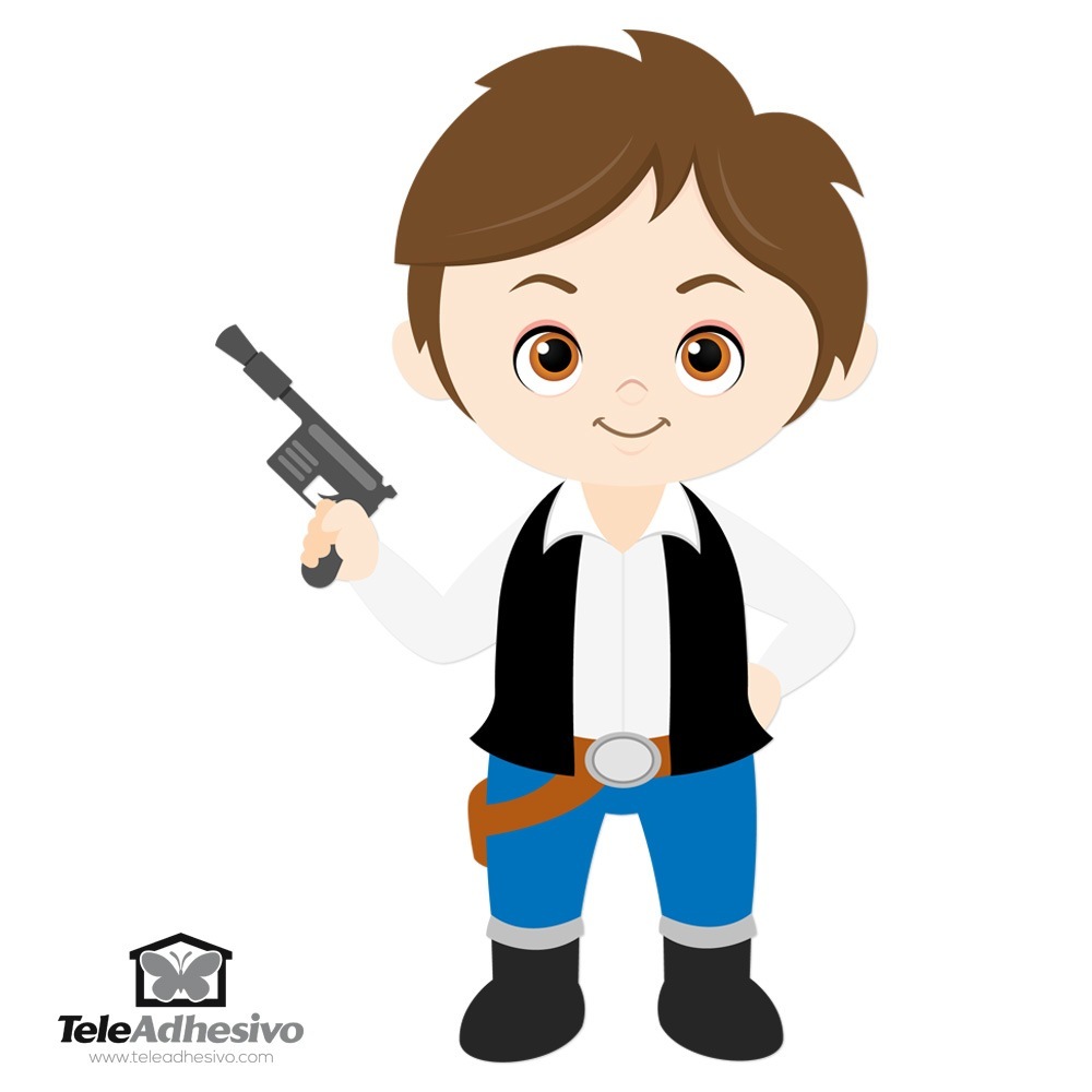 Stickers for Kids: Han Solo