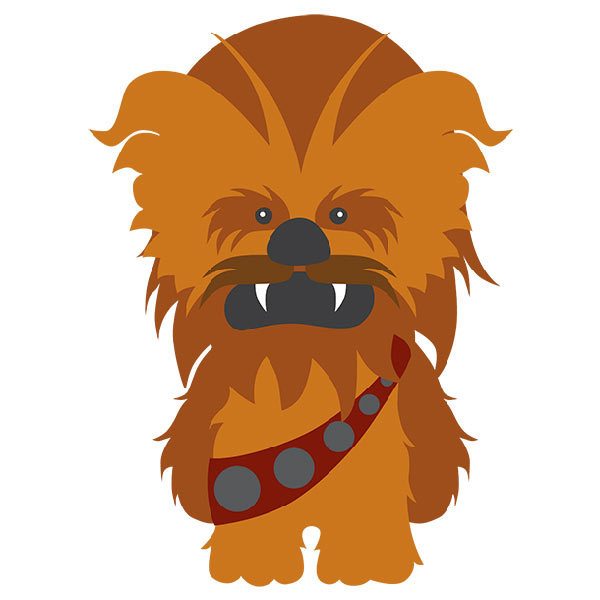 Stickers for Kids: Chewbacca