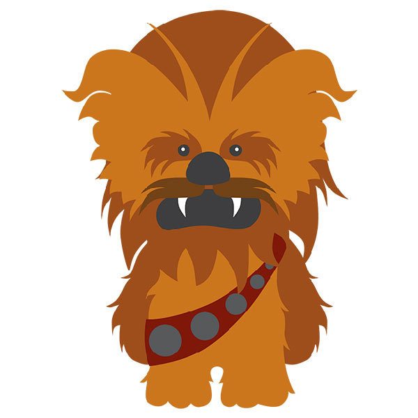 Kids Wall Sticker Chewbacca Muraldecal Com Kids Wall Sticker Chewbacca Muraldecal Com