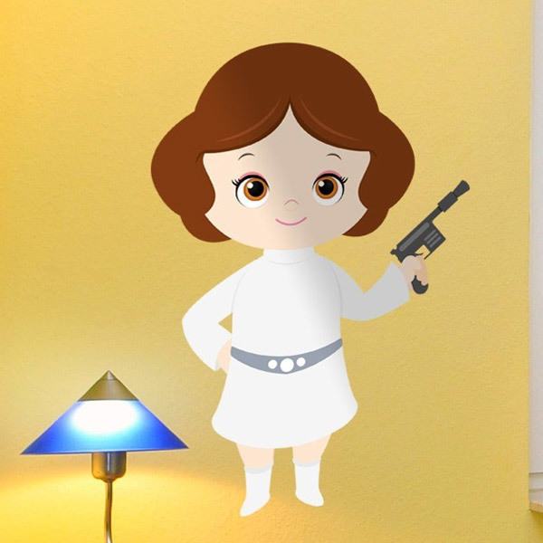 Stickers for Kids: Princess Leia