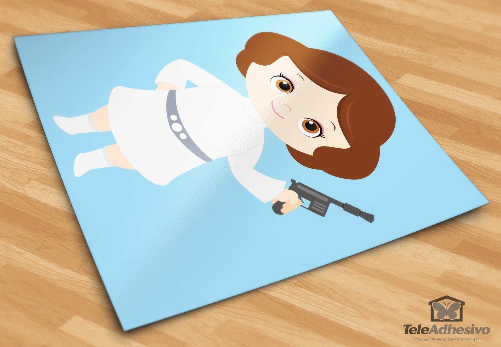 Stickers for Kids: Princess Leia