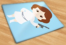 Stickers for Kids: Princess Leia 5