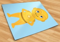 Stickers for Kids: C3PO happy 5