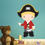Stickers for Kids: Blond captain 3