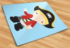 Stickers for Kids: Blond captain 5