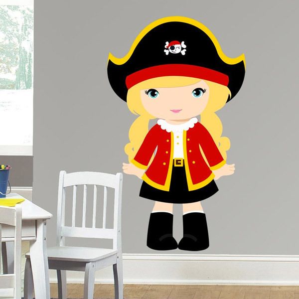 Stickers for Kids: Captain red