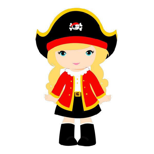 Stickers for Kids: Captain red