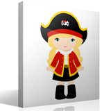 Stickers for Kids: Captain red 4