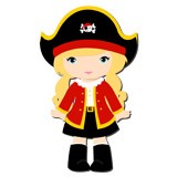 Stickers for Kids: Captain red 6