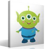 Stickers for Kids: Martian of the Pizza Planet, Toy Story 4