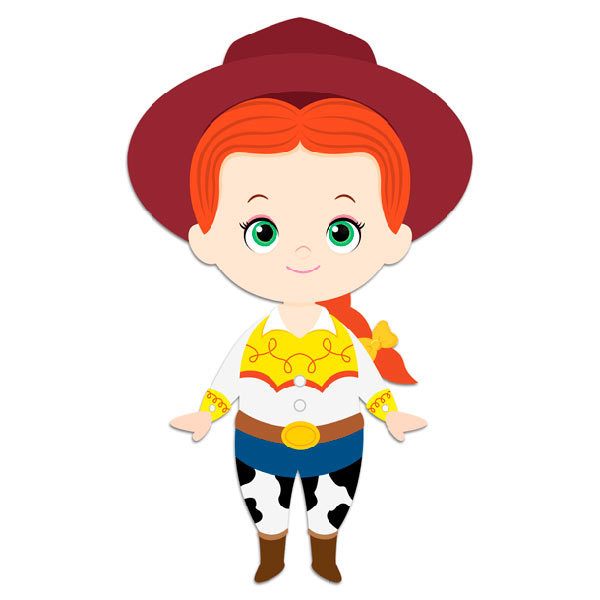 Stickers for Kids: The cowgirl Jessie, Toy Story