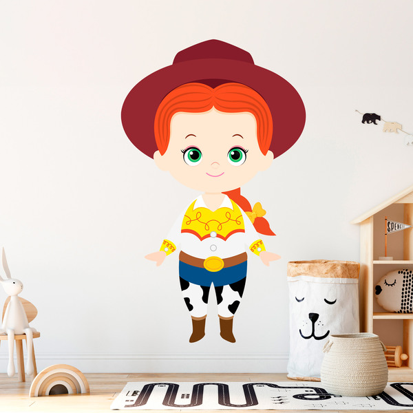 Stickers for Kids: The cowgirl Jessie, Toy Story