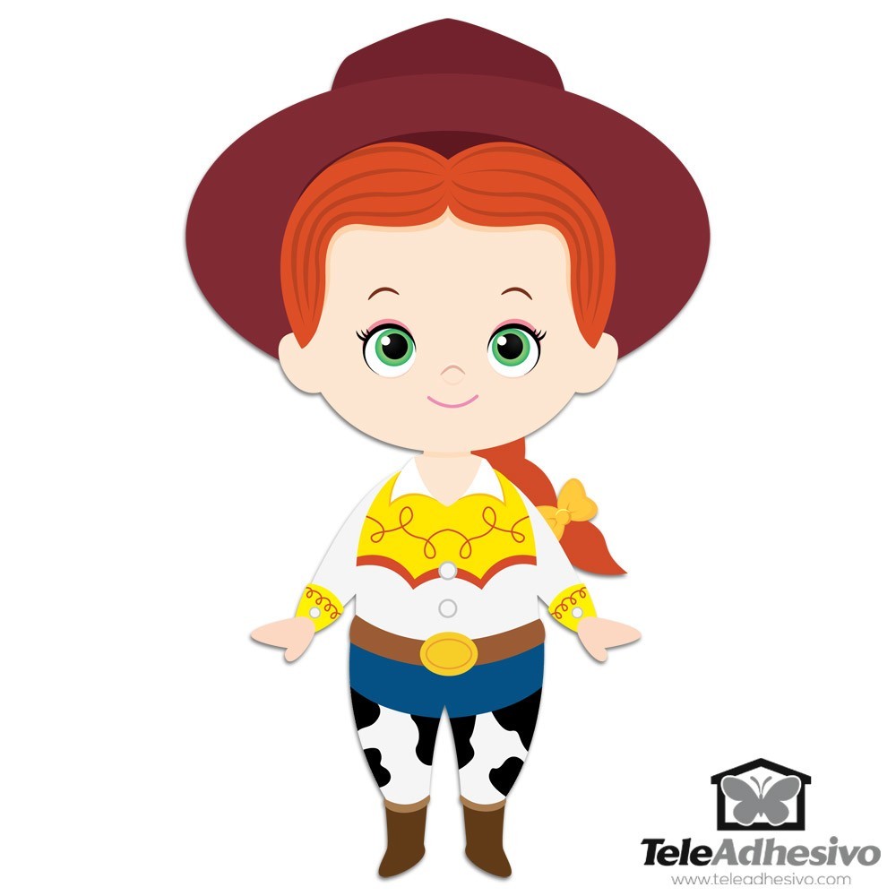 Stickers for Kids: The cowgirl Jessie, Toy Story