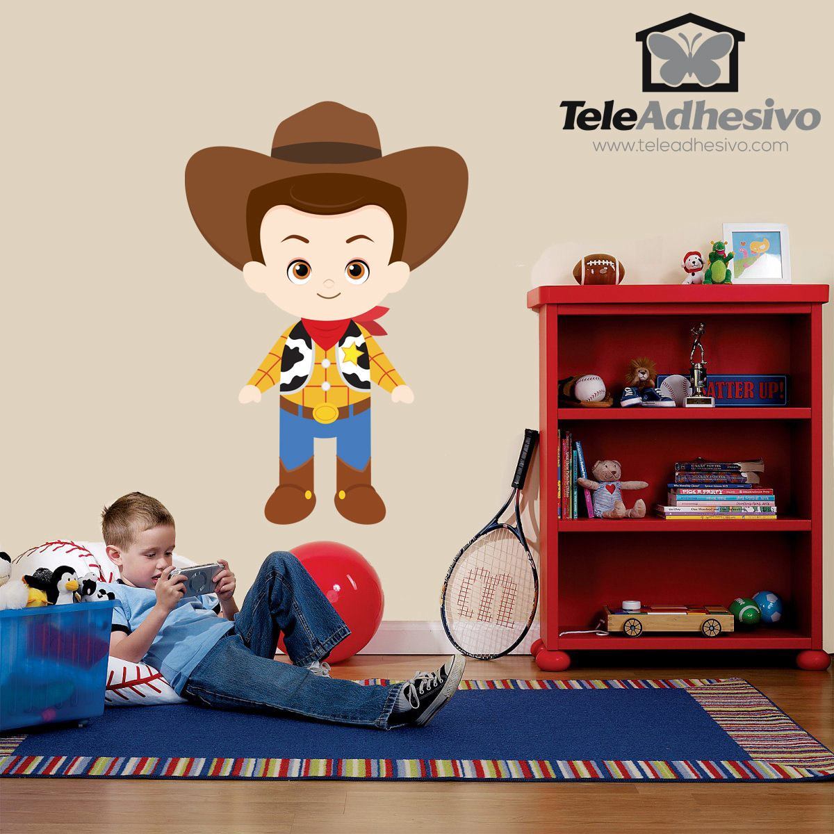 Stickers for Kids: Sheriff Woody, Toy Story