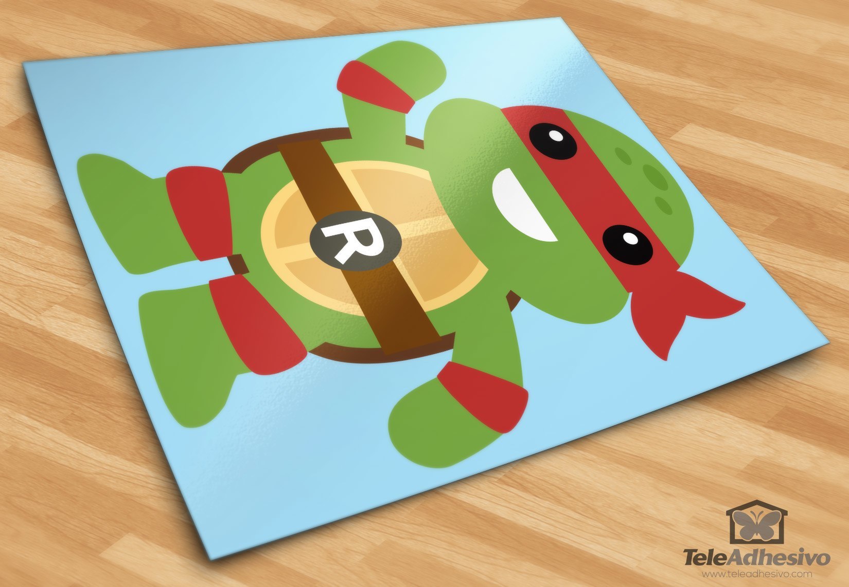 Stickers for Kids: Ninja turtle Rafhael