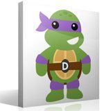 Stickers for Kids: Ninja turtle Donatello 4